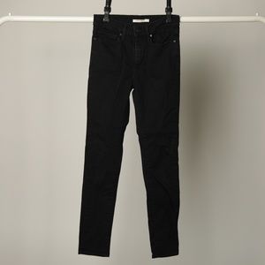 Levi's Black Slimming Skinny Jeans